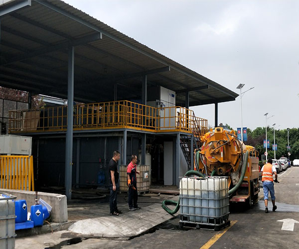 工業廢水處理現場 工業廢水處理現場